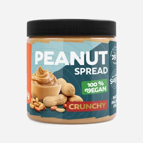 Arašídové máslo crunchy 100 %, 500 g